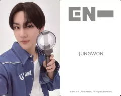 【中古】コレクションカード(男性) ENHYPEN/ジョンウォン(JUNGWON)/「ENHYPEN OFFICIAL LIGHT STICK VER.2(ペンライト)」付属フォトカード