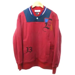 ファセッタズム FACETASM COLLEGE PULLOVER スウェット トレーナー プルオーバー 赤 レッド 3 約M相当 ZUK-2320-01のサムネイル
