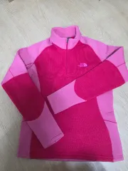 THE NORTH FACE ザ・ノース・フェイス ハーフジップ 起毛 長袖Tシャツ S