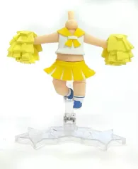 【中古】フィギュア ポップイエロー 「ねんどろいどもあ きせかえチアガール」 GOODSMILE ONLINE SHOP＆イベント限定