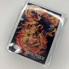 【新品未開封】ONE PIECEカードゲーム リミテッドカードスリーブ エース・サボ・ルフィ