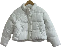 ZK25 【美品】31Sons de modeトランテアンソンドゥモード　中綿ダウンジャケット　アウター　ホワイト　レディース　38サイズ