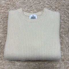 HAMILTON LAMBSWOOL ハミルトンラムズウール ニット セーター オフホワイト