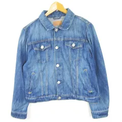 アースミュージック&エコロジー EARTH MUSIC & ECOLOGY デニム ジャケット Ｇジャン L ブルー kz10951