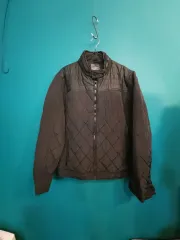 ザラ メンズ ブラック キルティング ジャケット