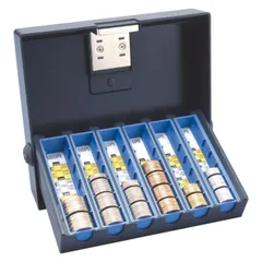 【フォロー割】コインカウンター 硬貨収納箱 簡易レジスター MR-2010N コインレジ プラスチック カール事務器