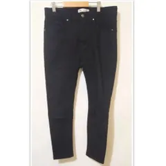 【ZARA】ザラ　ブラックデニム　ストレッチ　スキーニ　ジーンズ　サイズ　38