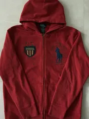 ポロラルフローレン ビックポニー 星条旗 ジップアップパーカー