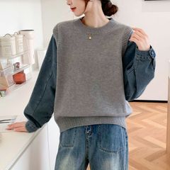 最終値下げ‼️しも.家族でシェアプルオーバー《セット》チャコール Big