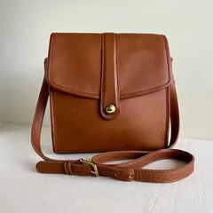 Vintage Coach Scout Bag style 9890 British Tan USA Made Crossbody