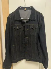 ブラックデニムジャケット