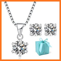 【新品】 [Jeconpal] ネックレス レディース シルバー925 ベネチアンチェーン 金属アレルギー対応 バレンタインデー クリスマス 誕生日 プレゼント 女性 ギフト セット ジュエリー BOX ラッピング