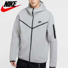 NIKE NSW テックフリース ウィンドランナー ジップアップフーディー グレー