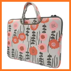 【新品】 [FUNCTIONAL] PC収納バッグ 16インチPC 持ち手付き 軽量 ネオプレン製 PCバッグ パソコン収納ケース 保護ケース バッグインバッグ ハンドバッグ switchケース 保護 ポケット 収納 多い 当店オリジナル (FL/GRAY 1