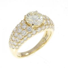 BS2.0ct+1.48ct MD0.3ct+0.3ct Ptリング・ネックレス - メルカリ