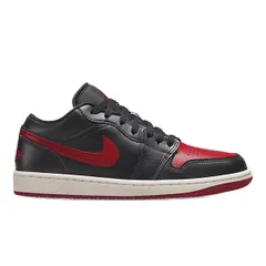 NIKE WMNS AIR JORDAN 1 LOW BLACK/GYM RED-SAIL DC0774-061 スニーカー ジョーダン ナイキ