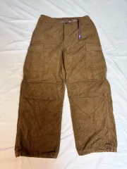 THE NORTH FACE パープルレーベル コーデュロイ ワイド カーゴ パンツ 30