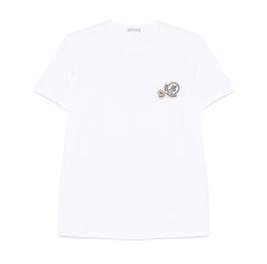MONCLER ダブルロゴワッペンTシャツ Mサイズ - メルカリ