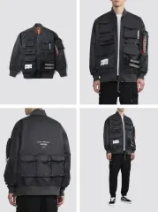 アルファインダストリーズ izzue コラボ MA-1 フライトジャケット Lサイズ