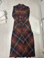 ポロ レディース CHECK ONE PIECE (海外이사로 1 11まで出品)