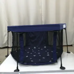【動作品】日本育児 ベビーサークル 洗えて たためる ポータブル ベビーサークル