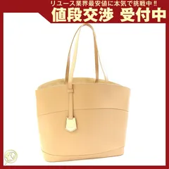  フェラガモ トートバッグ 21 6999 ベージュ 中古