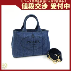  プラダ 2WAYハンドバッグ カナパ 1BG439 中古