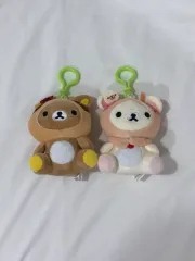 たこ焼きリラックマ コリラックマ ぬいぐるみキーホルダー