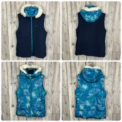 Callaway キャロウェイ GOLF WEAR ゴルフウェア 取り外し可能 ラビットファー リバーシブル 中綿 ダウン ベスト ジャケット レディース XL サイズ