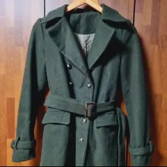 50%割引 カーキ色 軍服 スタイル コート 進撃の巨人 コスプレ