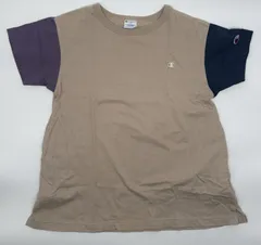 【新入荷!!】☆セット割対応☆ チャンピオン キッズ 半袖 配色切替 Tシャツ130cm （1544）