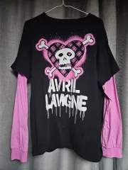 エイプリルラビン HOT Face the Sun トゥーフェル ロングスリーブ マーチャン emo イモキッド