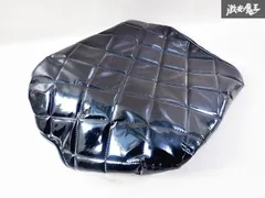 未使用‼ASKA ホンダ TD01 TD02 ジャイロX シートカバー エナメル 黒 ブラック カスタムシート 即納 棚