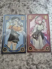 崩壊3rd 달콤커피 コラボ エリシア/キアナ ホログラム カード