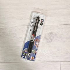 ハローキティ 回転式ボールペン ロボット サイドノック式 シルバー