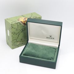 ⑥ロレックス 68.00.06 ROLEX OYSTER 箱と レザーケース 緑 - メルカリ