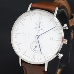 マ*ル様 ラコ Laco モントリオール クロノグラフ 稼働中古美品 少々難あり マ*ル様 ラコ Laco モントリオール クロノグラフ 稼働中古美品 少々難