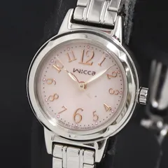 ソーラー シチズン ウィッカ E031-R005421 ピンク文字盤 レディース腕時計 2000000 NSK KRK