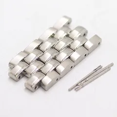 良品 エンポリオアルマーニ AR-4603 純正コマ 4コマ シルバーカラー 18mm メンズ腕時計 2000000 NSK MST