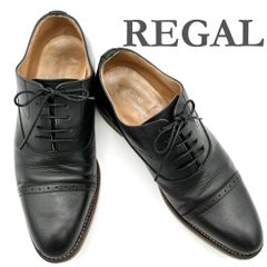 □新品□ REGAL ビジネスシューズ 本革 ストレートチップ ブラウン