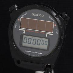 SEIKO セイコー 防水デジタル ソーラーストップウォッチ S025-6000