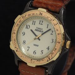 TIMEX INDIGLO コンパスベゼル 新品電池交換済 R8PM303 - メルカリ