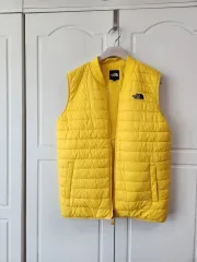 THE NORTH FACE ザノースフェイス イェロー(黄色) ダウンベスト 160