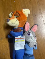ズートピア ニック・ジュディ ぬいぐるみセット