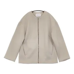 La TOTALITE ダンボールブルゾン サイズ38 ノーカラージャケット 23AW ベージュ レディース ラトータリテ【中古】5-1214T♪のサムネイル