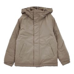 R&D.M.Co- 高密度リネン ハーフスリーブシャツドレス ギャザー入り