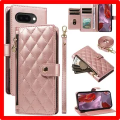 ★送料無料★Color:ローズゴールド_Size:Pixel 9A Kitzomi Google Pixel 9A ケース 手帳型 財布型 耐衝撃 googleピクセル9a スマホケース カード収納 携帯ケースぐうぐる9a用 スマホ カメラ保護 傷防止 Goo