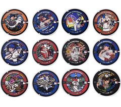 MLB 日本メジャーリーガー マンホールステッカー 12枚セット - メルカリ