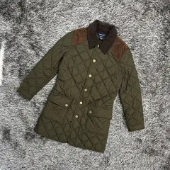 ポロラルフローレン ジュニア キルティング 軽量ダウン M(8-10)