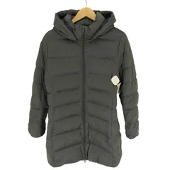 ユニクロ UNIQLO ウルトラライト ダウン ストレッチ フーデット コート  レディース JPN：7号 